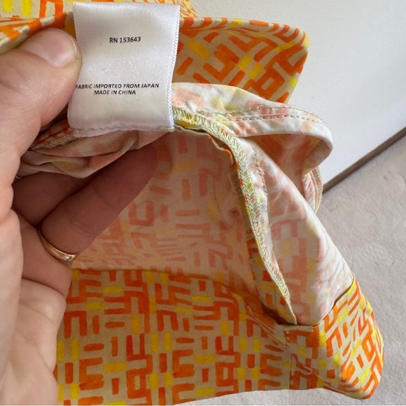 LHD Casitas Mini Dress Yellow Abstract 8 - Picture 11 of 14